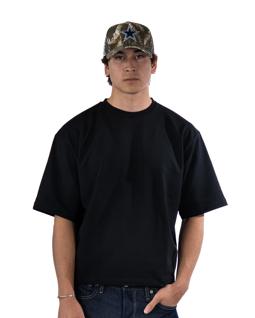 YOUR FAVORITE BLANK TEE IN BLACK